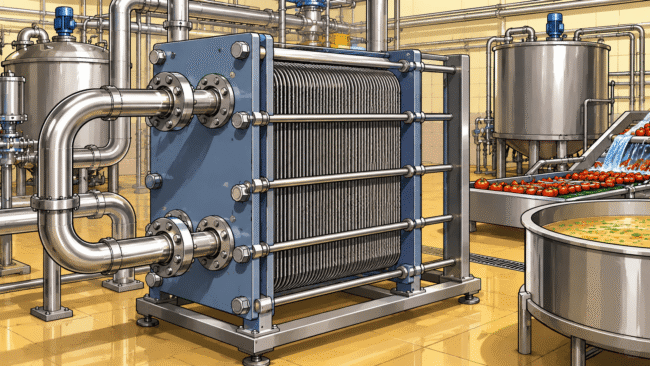 Heat Exchangers for Food Processing Industries